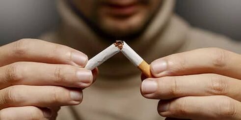 Renunțarea la țigări poate visa să scapi de un obicei prost. 