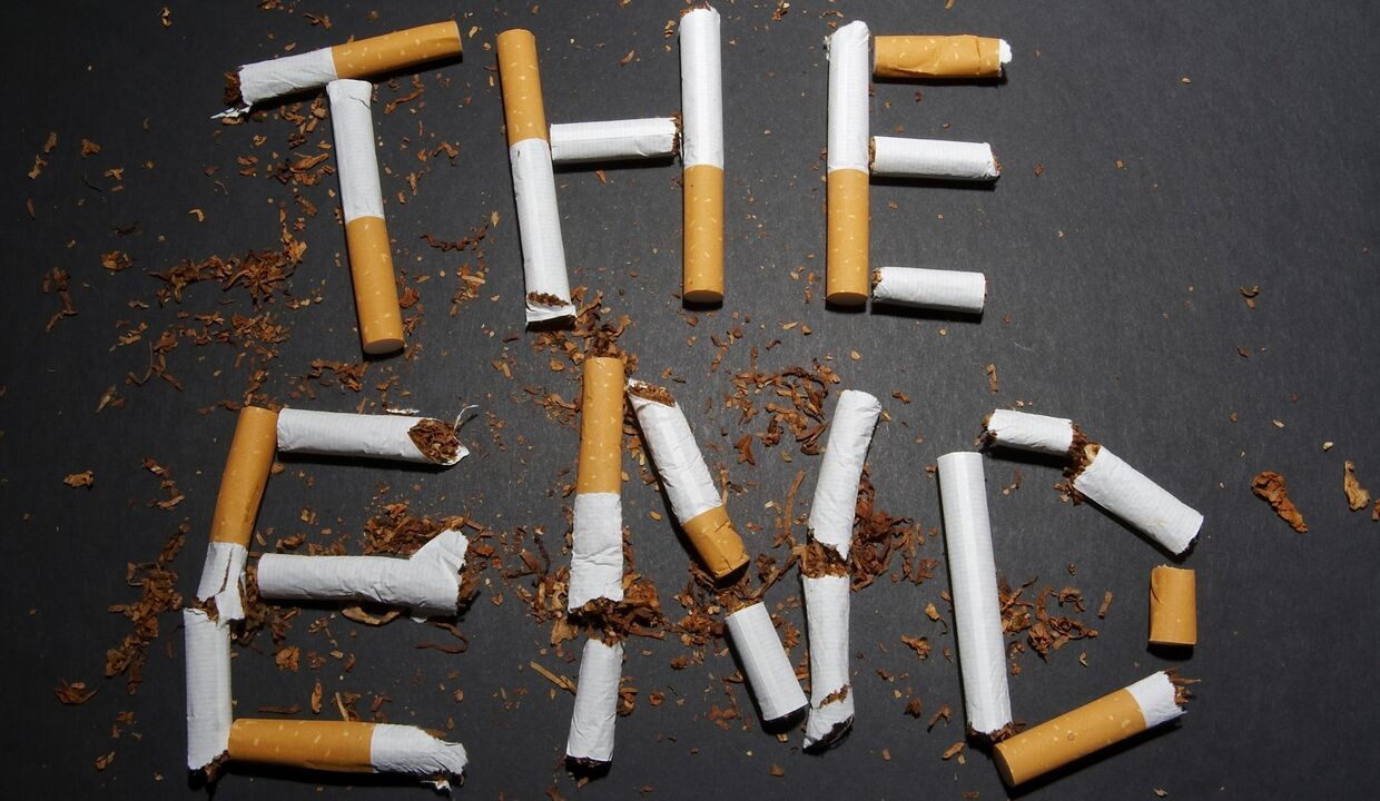 țigări rupte și modificări în organism la renunțarea la fumat